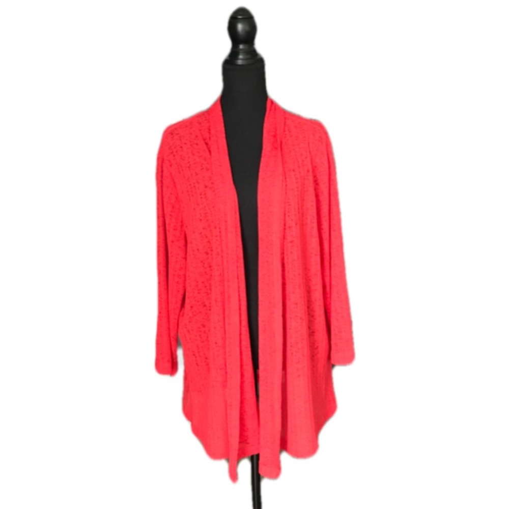 🎀Allison Daley Plus Size 3X Size Cardigan Arms 3/4